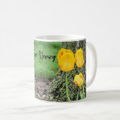 Mug Trois Tulipes Jaunes / (Devant droit)