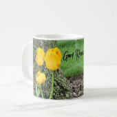 Mug Trois Tulipes Jaunes / (Devant gauche)