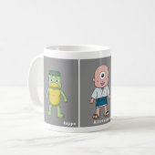 Mug Trois Yokai Japonais Classiques (Devant gauche)