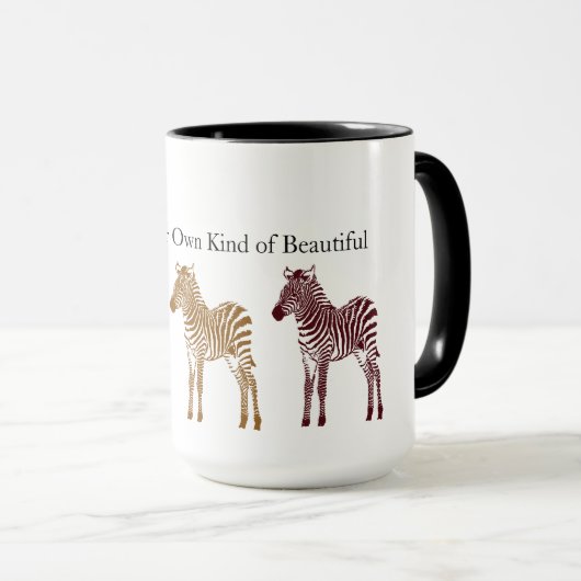 Mug Trois zèbres (Devant droit)