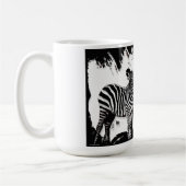 Mug Trois Zèbres Peignant (Gauche)