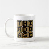 Mug Troisième base, position de baseball (Gauche)