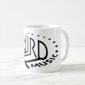 Mug Troisième Musique murale (Devant droit)