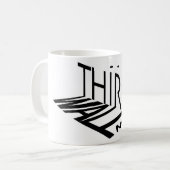 Mug Troisième Musique murale (Devant gauche)