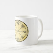 Mug Troisième pentacle du mercure (Devant droit)