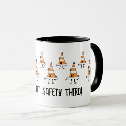 Mug Troisième sécurité ! (Devant droit)
