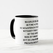 Mug Troisième texte d'Amendent (Devant gauche)