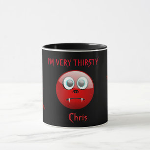 MUG TROISIÈME VAMPIRE HAPPY FACE HAPPY HAPPY HALLOWEEN