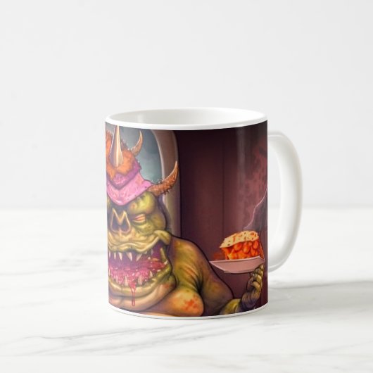 Mug Troll affamé (Devant droit)