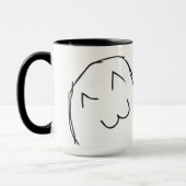 Mug Troll LeMe Memes BLITHESOME DRÔLE - MODIFIABLE (Gauche)