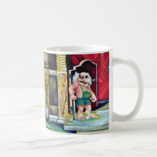 Mug Troll scandinave, peinture réaliste