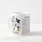 Mug Trombley, l'origine, la signification et la crête (Devant gauche)