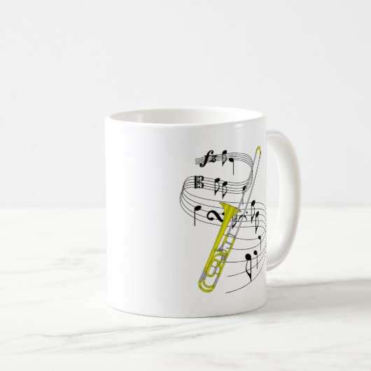 Mug Trombone (Devant droit)