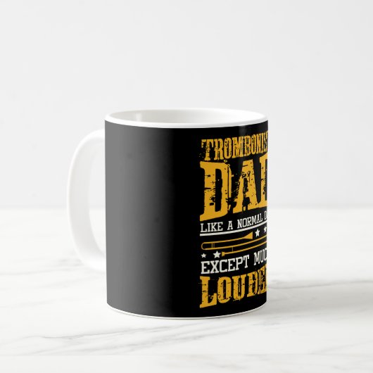 Mug Trombone Daddy (Devant gauche)