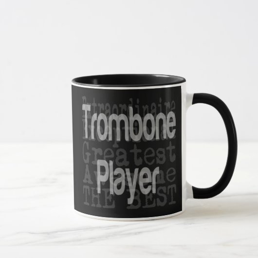 Mug Trombone Player Extraordinaire Musique (Droite)