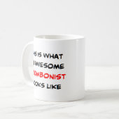 Mug tromboniste, génial (Devant gauche)