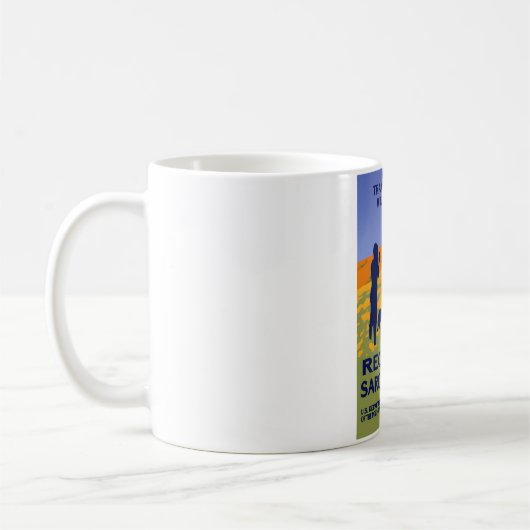Mug Trompe les Fleurs sauvages ! - Recréer Sarcastique (Gauche)