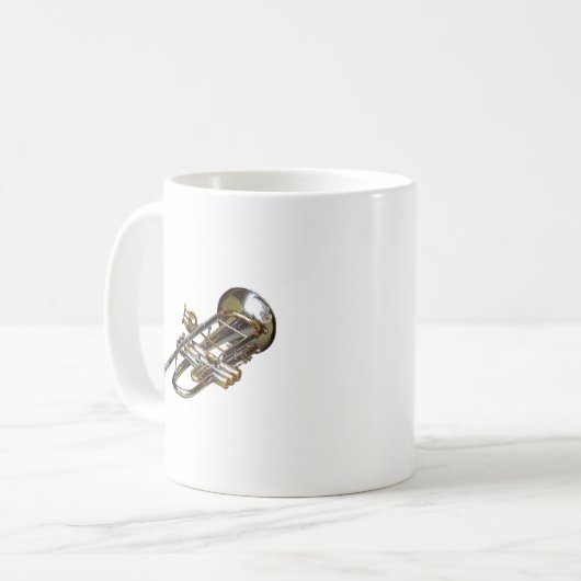 Mug Trompette avec Lyre (Devant gauche)