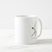 Mug Trompette de soufflement d'homme conçue utilisant (Devant droit)