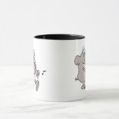 Mug trompette idiot corne éléphant tooting tronc (Centre)