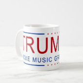 Mug TROMPETTE - rendez la musique grande encore ! (Devant gauche)