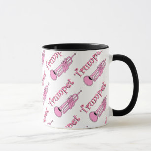 Mug Trompette rose