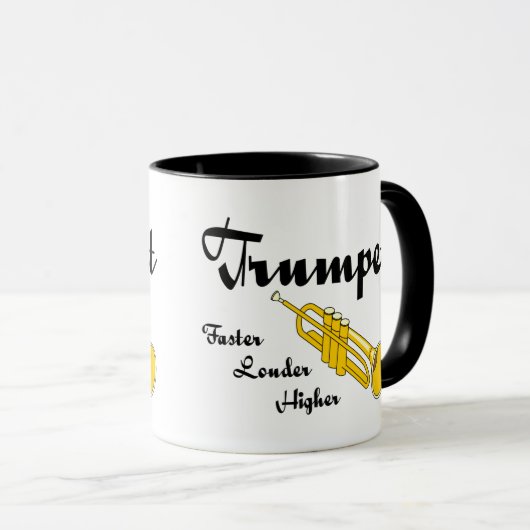 Mug Trompette supérieure (Devant droit)
