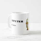 Mug Trompettiste par choix (Devant gauche)