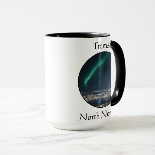 Mug Tromso Northern Lights (Devant droit)