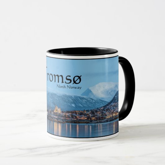 Mug Tromso Norvège Souvenir  (Devant droit)