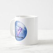 Mug Tron2TheMoon Pour Les Amateurs De Cryptomonnaie Tr (Devant gauche)