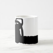 Mug tronçonneuse noire (Centre)