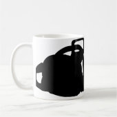 Mug tronçonneuse noire (Gauche)
