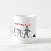 Mug Tronçonneuses manquées de gaz (Devant gauche)