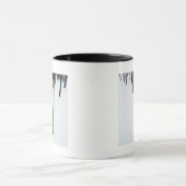 Mug Troncs d'arbre dans la neige (Centre)