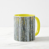Mug Troncs d'arbre d'Aspen | Aspen, Colorado (Devant droit)