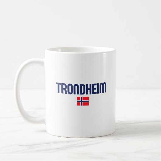 Mug TRONDHEIM Norvège (Gauche)