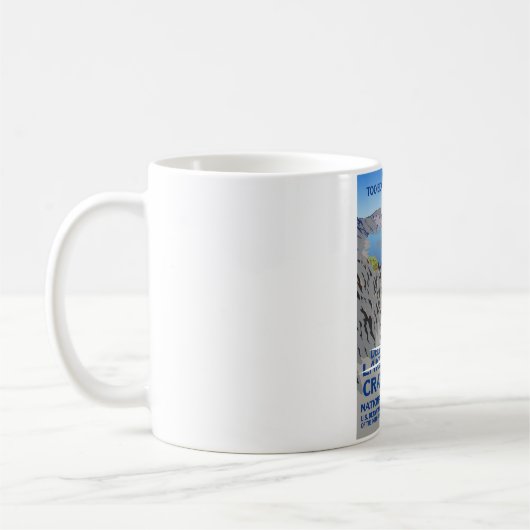 Mug Trop beau à nommer ! - Parc national du lac Crater (Gauche)