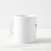 Mug Trop béni pour être soumis à une contrainte (Devant gauche)