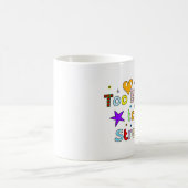 Mug Trop béni pour être soumis à une contrainte (Centre)