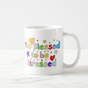 Mug Trop béni pour être soumis à une contrainte