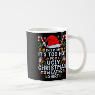 Mug Trop Chaud Gros Chandail De Noël Drôle Hommes De N