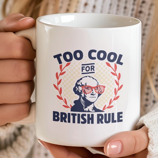 Mug Trop Cool Pour La Règle Britannique