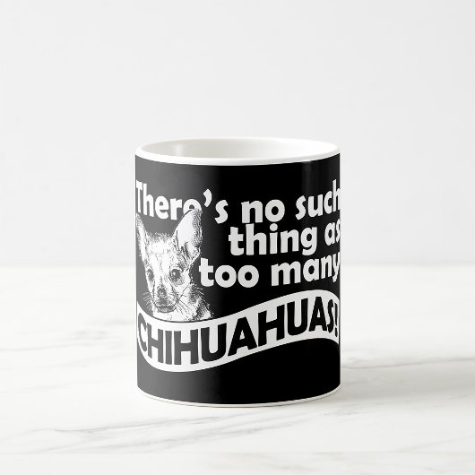 Mug Trop de café Chihuahuas