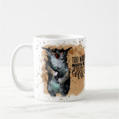 Mug Trop de café du lundi (Gauche)