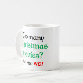 Mug trop de films de noël (Devant gauche)