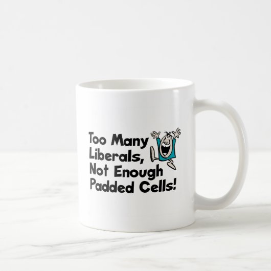 Mug Trop de libéraux, pas assez de cellules (Droite)