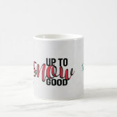 Mug Trop de neige - Snowman en Casquette et Écarf (Centre)