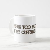 Mug trop de sang (Devant gauche)