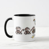 Mug Trop de singes (Gauche)